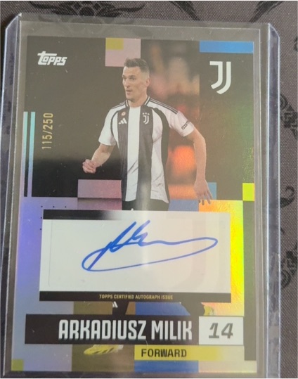 2024 Topps Juventus #14 Arkadiusz Milik — front