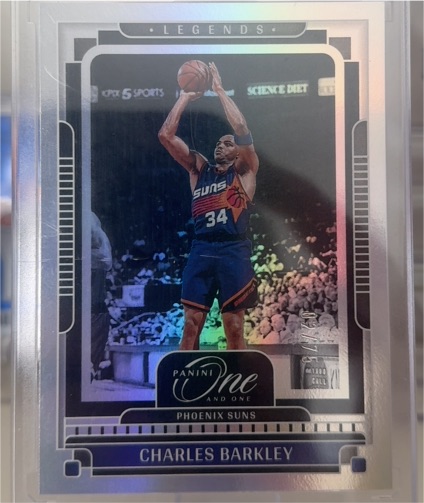 2024-25 Panini One and One #168 Charles Barkley — front