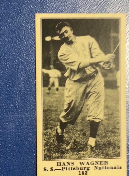 1916 Sporting News #S.S. Honus Wagner — front