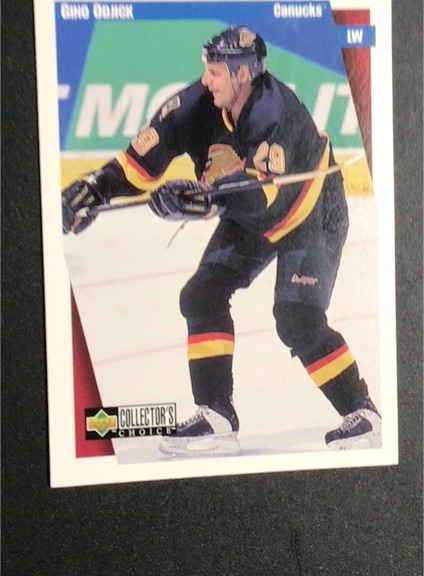 1997-98 Upper Deck Collector's Choice #263 Gino Odjick — front