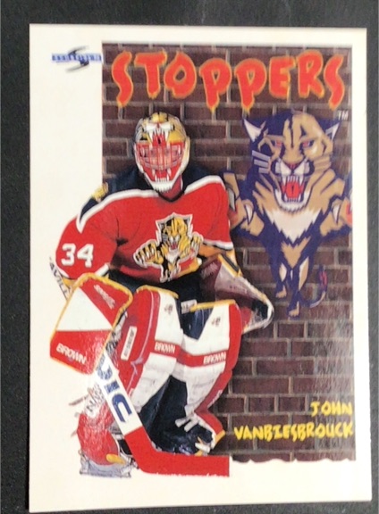 1995-96 Score #322 John Vanbiesbrouck — front
