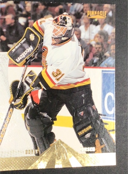 1996-97 Pinnacle #211 Corey Hirsch — front