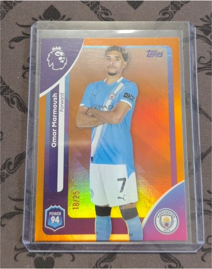 2025-26 Topps Premier League #194 Omar Marmoush — front