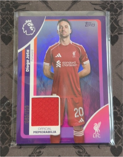2025-26 Topps Premier League #RE-DJ Diogo Jota — front