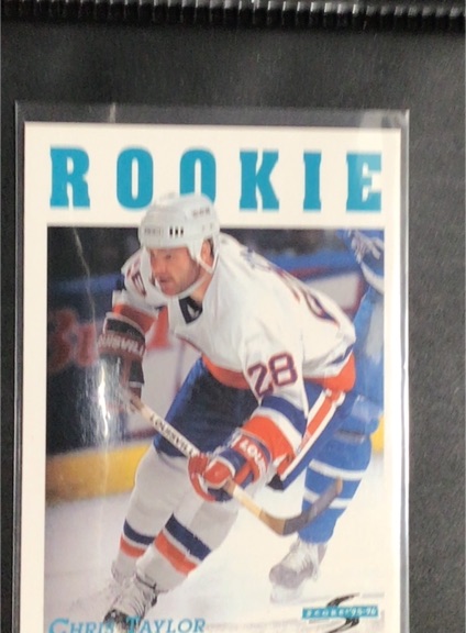 1995-96 Score #303 Chris Taylor — front