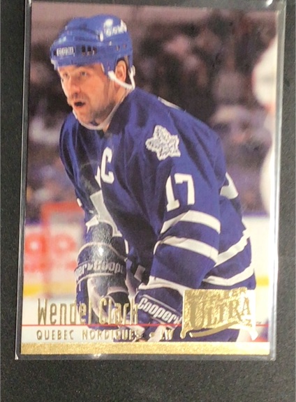 1994-95 Fleer Ultra #172 Wendel Clark — front
