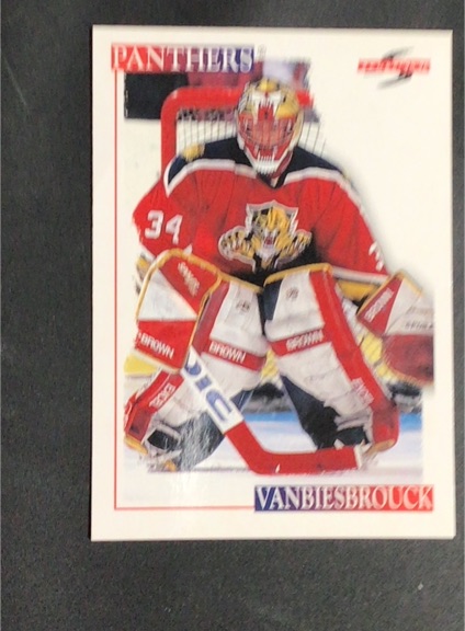1995-96 Score #241 John Vanbiesbrouck — front