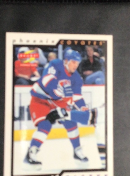 1996-97 Score Phoenix Coyotes #Unknown — front