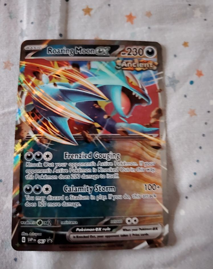 2023 Pokémon TCG #067 Roaring Moon ex — front