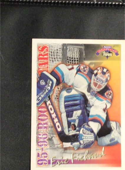 1996-97 Topps Picks Rookie Stars #RS15 Eric Fichaud — front