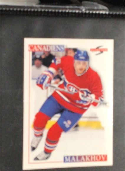 1993-94 Score #18 Alexander Malakhov — front
