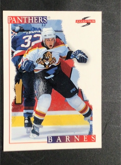 1995-96 Score #22 Stu Barnes — front