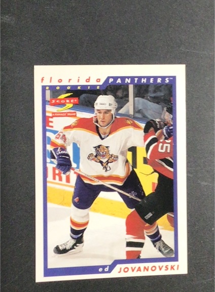 1996-97 Score #239 Ed Jovanovski — front