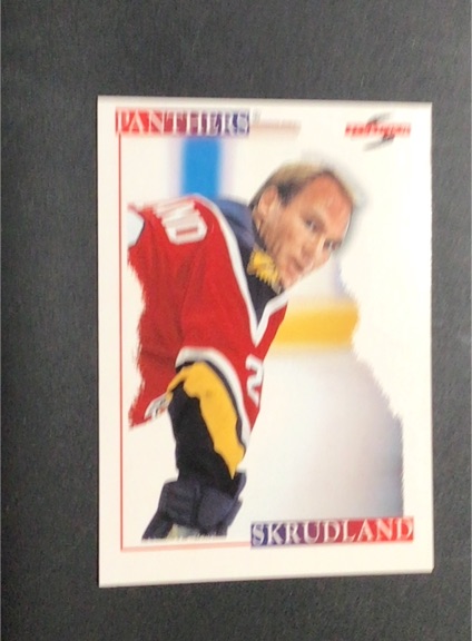 1995-96 Score #176 Rune Skrudland — front