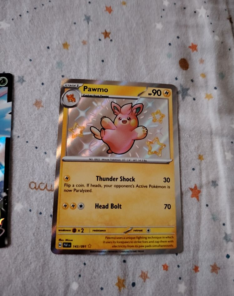 2023 Pokémon #143 Pawmo — front