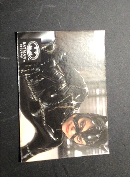 1992 Topps Stadium Club Batman Returns #93 Catwoman Michelle Pfeiffer — front