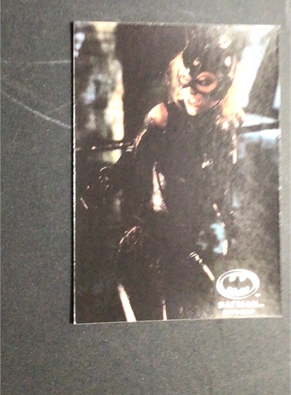 1992 Topps Stadium Club Batman Returns #D Catwoman — front