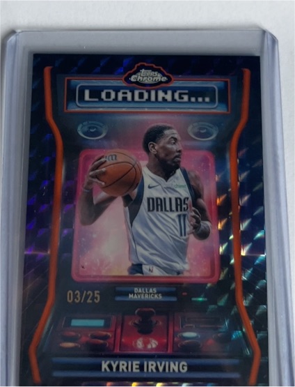 2025-26 Topps Chrome #LD-5 Kyrie Irving — front