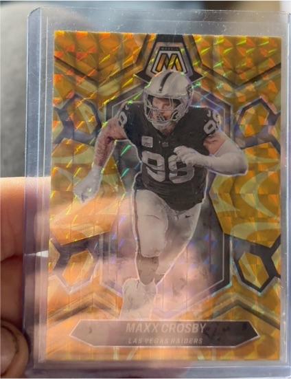 2024 Panini Mosaic Maxx Crosby Las Vegas Raiders — front