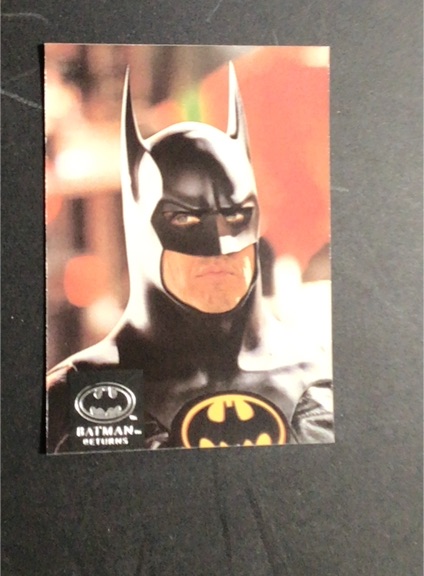 1992 Topps Stadium Club Batman Returns #1 Batman — front