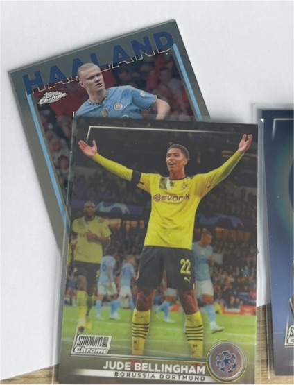 2022-23 Topps Stadium Club Chrome UEFA #85 Jude Bellingham Borussia Dortmund — front