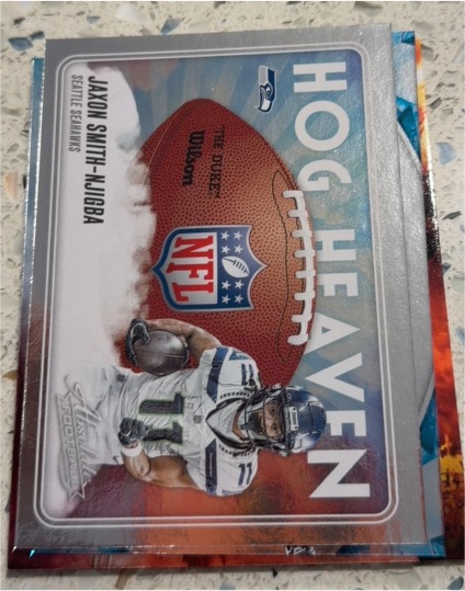 2025 Panini Absolute Hog Heaven #HH-JSN Jaxon Smith-Njigba — front