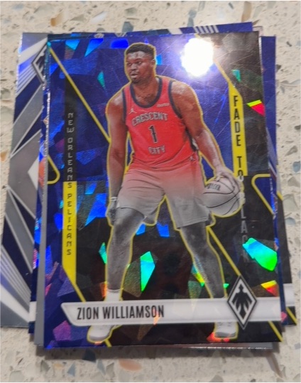 2023-24 Panini Phoenix Fade To Black #14 Zion Williamson — front