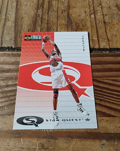 1997-98 Upper Deck Collector's Choice Starquest #SQ150 Dikembe Mutombo — front