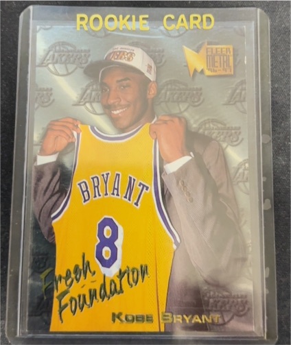 1996-97 Fleer Metal #137 Kobe Bryant Fresh Foundation Rookie Card — front
