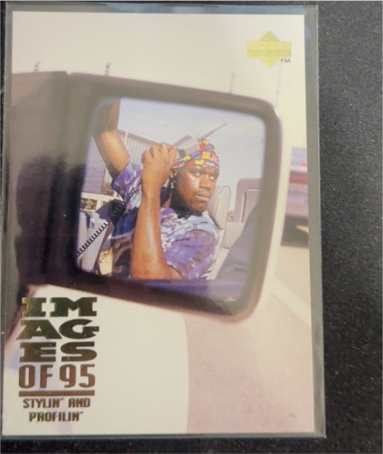 1995-96 Upper Deck #327 Stylin' and Profilin' Shaquille O'Neal — front