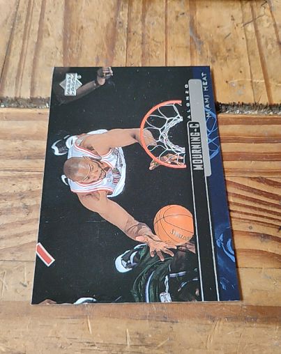 1996 Upper Deck SP #3 Alonzo Mourning — front