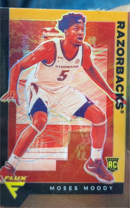 2021-22 Panini Chronicles Draft Picks Flux #236 Moses Moody — front