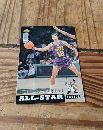 1994-95 Upper Deck Collector's Choice #196 John Stockton — front