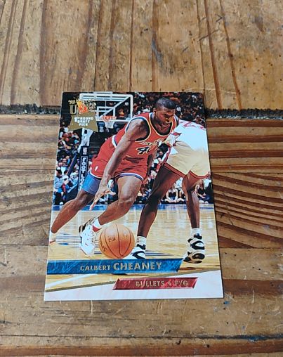 1993-94 Fleer Ultra #354 Calbert Cheaney — front