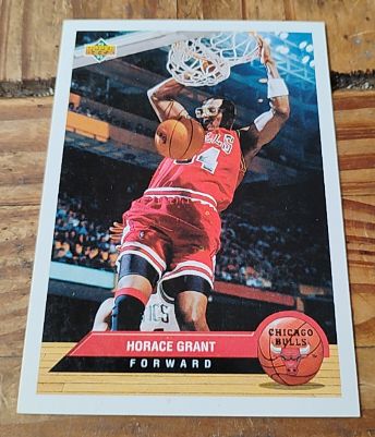 1992-93 Upper Deck McDonald's #P6 Horace Grant — front