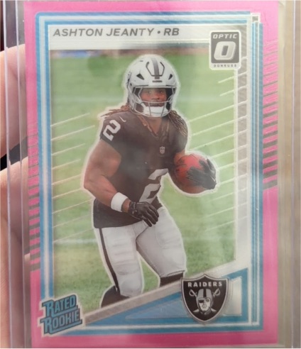 2025 Donruss Optic #305 Ashton Jeanty — front
