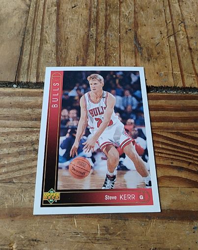 1993 Upper Deck #324 Steve Kerr — front