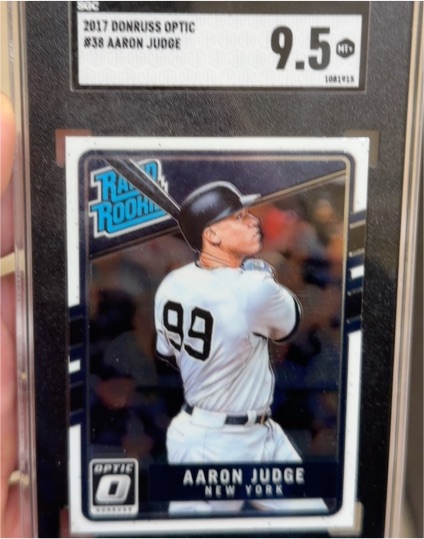 2017 Donruss Optic #38 Aaron Judge — front