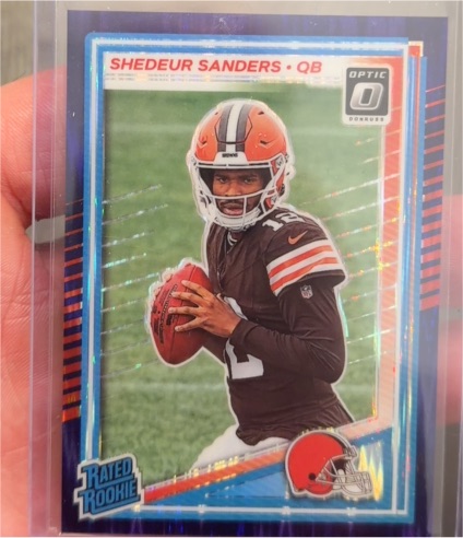 2025 Panini Donruss Optic #306 Shedeur Sanders — front