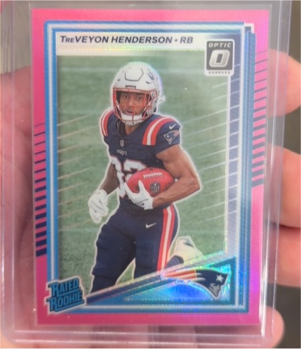2025 Panini Donruss Optic #332 TreVeyon Henderson — front