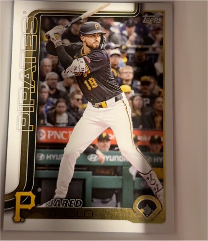 2025 Topps Update Series #US54 Jared Triolo — front