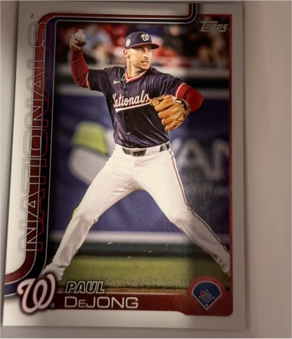 2025 Topps Update #US101 Paul DeJong — front