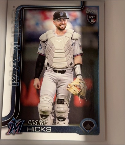 2025 Topps Chrome Update #USC86 Liam Hicks — front