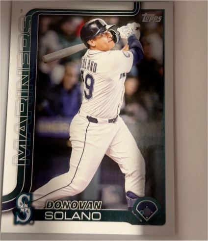 2025 Topps Update #US281 Donovan Solano — front