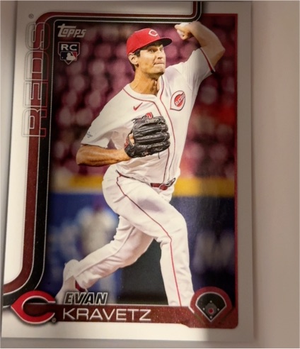 2025 Topps Update #US280 Evan Kravetz — front