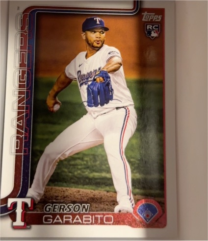 2025 Topps Update #US249 Gerson Garabito — front