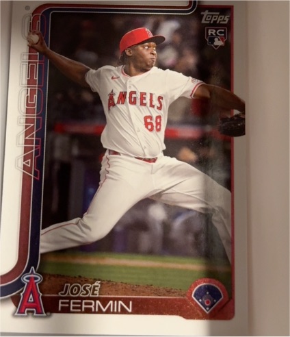 2025 Topps Update #US176 José Fermin — front