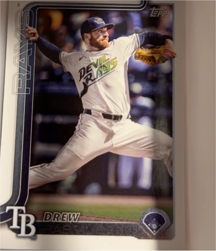2025 Topps Update Drew Rasmussen — front