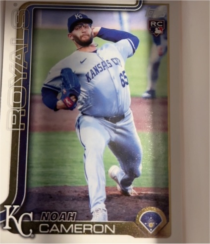 2025 Topps Update #US65 Noah Cameron — front