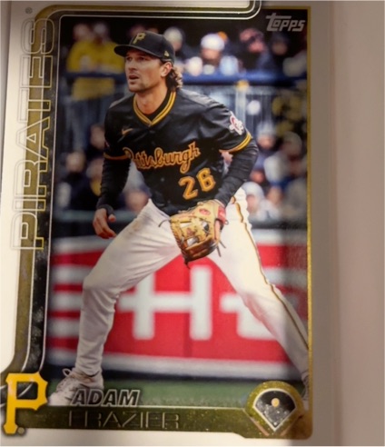 2025 Topps Update #US51 Adam Frazier — front